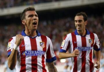 Mandzukic celebra el 2-0.