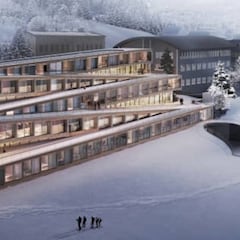 5 innovadores edificios con una pista de esquí en el tejado