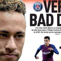 El PSG considera un "mal trato" la oferta del Barça por Neymar
