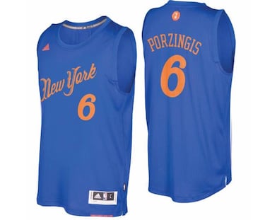 Así serán las camisetas de la NBA el próximo día de Navidad