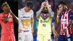 La crisis de los 'Cuatro Grandes' en el Apertura 2021