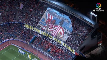 "Nuestro legado será eterno": la afición del Atleti en el último derbi