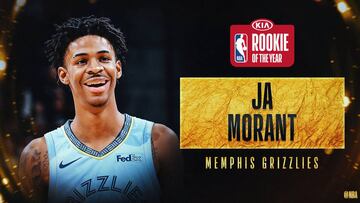 Ja Morant, Novato del Año NBA: gana a Zion y sucede a Doncic