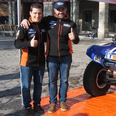 Rubén Gracia presenta su proyecto pionero en el Dakar