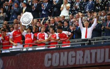 Arsenal se impuso por 1-0 al Chelsea, con gol de Oxlade-Chamberlain; y se quedó con la FA Community Shield por segundo año consecutivo.