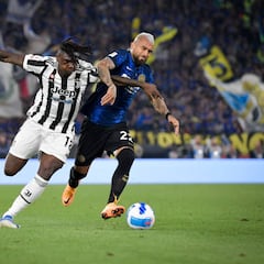 “Este sí es ecuatoriano”: la broma de Vidal en el festejo del Inter