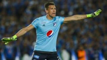 El arquero fue la gran figura de Millonarios en el cl&aacute;sico. 