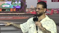 Maluma y la entrevista que lo incomodó en Qatar