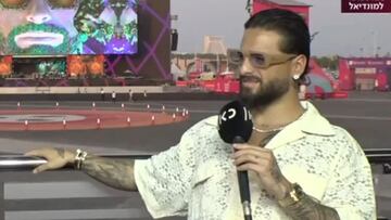 Maluma y la entrevista que lo incomodó en Qatar