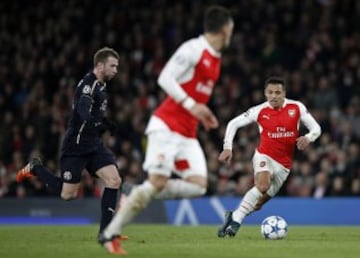 La brillante jornada de Alexis en Champions