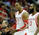 James Harden y Dwight Howard quieren ser Drexler y Olajuwon