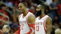 James Harden y Dwight Howard quieren ser Drexler y Olajuwon