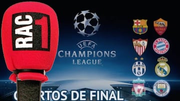 La eufórica reacción en RAC1 el día del sorteo cuando tocó el Roma