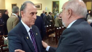 Lopera, durante el acto de este lunes.