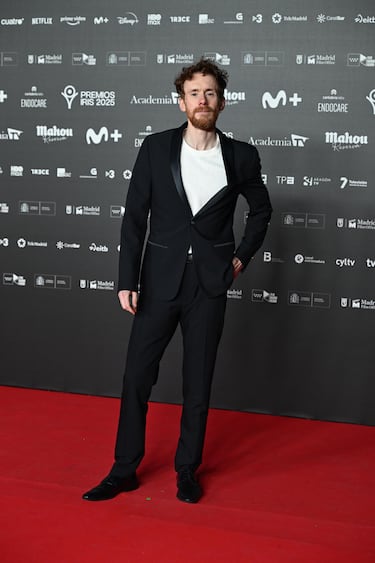 Daniel Pérez Prada posa en la alfombra roja de los Premios Iris 2026 celebrados en Madrid. 
 
 
 