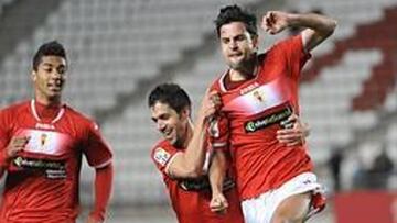 Dorca y Eddy con el Murcia.