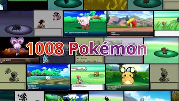 1008 Pokémon over 26 years: this is the video celebrating the franchise