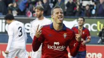 Oriol Riera, jugador de Osasuna