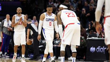 Los Clippers, en dinámica ascendente antes de la llegada de Westbrook, llevan cinco derrotas en cinco partidos con el base y ven peligrar los playoffs.