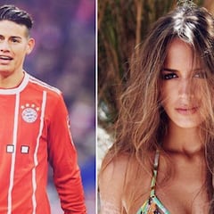James Rodríguez y Shannon de Lima, pillados en su primer beso en público