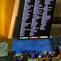 Los 9 países que han rechazado la integración de Palestina en la ONU