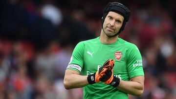 Petr Cech, portero del Arsenal.