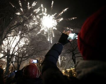 As¨ª se celebra en el planeta la llegada de 2019