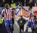 Forlán y Kun buscan los 100 goles de rojiblanco