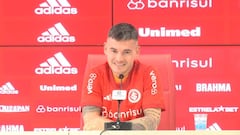 “Me hiciste tres o cuatro preguntas”: incómodo momento de Aránguiz en Brasil