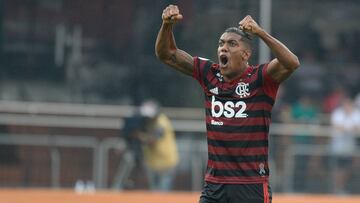 Orlando Berrio suma un gol con Flamengo en todo 2019.