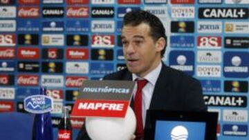 Luis García, entrenador del Getafe.