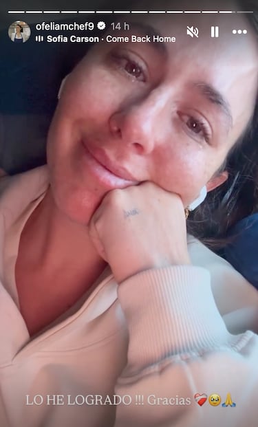 La exconcursante de ‘MasterChef’ Ofelia Hentschel consigue huir de Dubái y vuelve a España