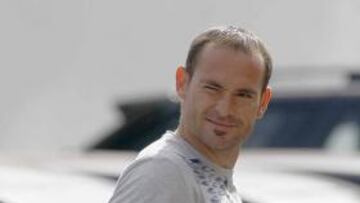 <b>PRESENTE. </b>El delantero , Nino, espera anotar ante los andaluces.