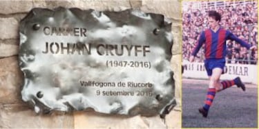 Johan Cruyff tendr su segunda calle en Catalunya