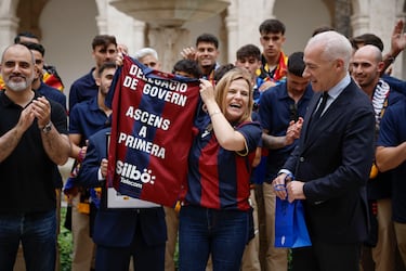El Levante celebra su sexto ascenso a Primera