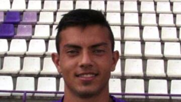Keven Alemán, canterano del Real Valladolid.