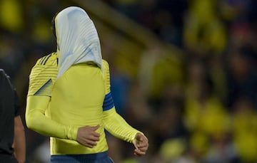 Colombia vence a Panamá en el estadio El Campín en amistoso de preparación para la Copa América de Brasil.
