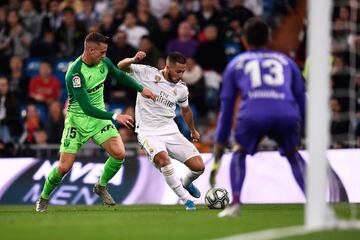 Eden Hazard y Rodrígo Tarín.