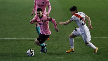27/01/21 PARTIDO UNICO COPA DE REY OCTAVOS
RAYO VALLECANO - BARCELONA
LEO MESSI FRAN GARCIA