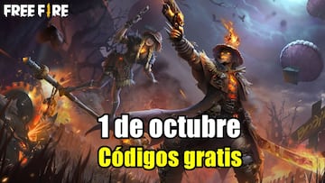 Códigos Free Fire de hoy 1 de octubre de 2021; todas las recompensas gratis