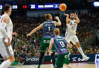 El Real Madrid contra el Unicaja y por el lado del Valencia Basket