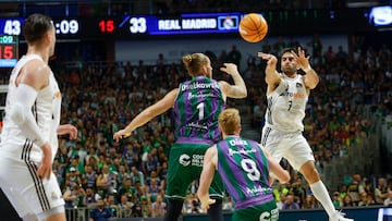 Unicaja - Real Madrid, en directo: Playoff ACB en vivo hoy