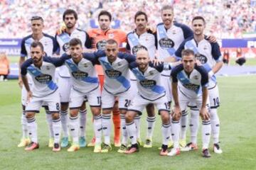 Once inicial del Deportivo de la Coruña.