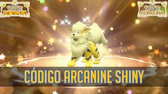 pokemon escarlata purpura arcanine shiny variocolor codigo regalo misterioso