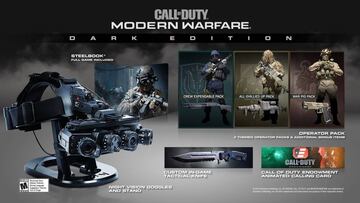 Call of Duty: Modern Warfare Dark Edition: así es la edición coleccionista