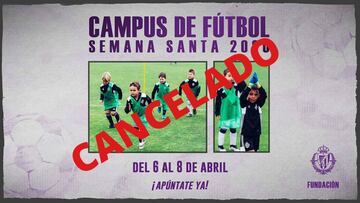 El parón también afecta a la Fundación Real Valladolid