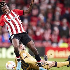 Nico Williams se dispara con 35'3 km/h para rivalizar con su hermano y Vinicius