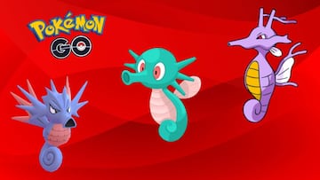 Pokémon GO: Horsea, Seadra y Kingdra shiny llegan por tiempo limitado