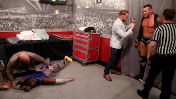 Randy Orton atac&oacute; a Kofi Kingston en SmackDown.
