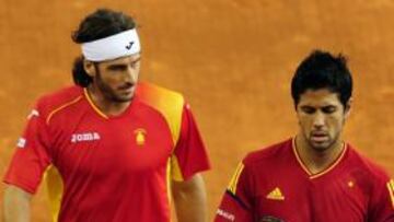 <b>SIN CHISPA. </b>Feliciano y Verdasco no pudieron sobreponerse.